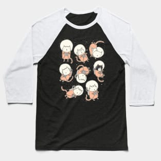 Cat Stronauts Baseball T-Shirt